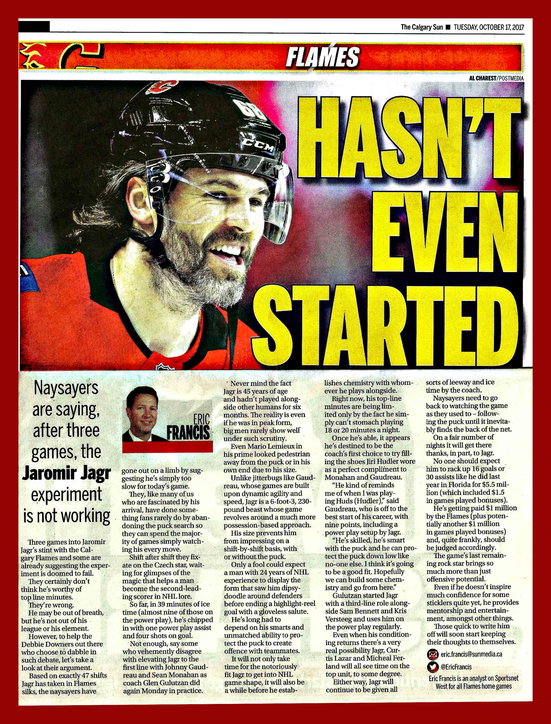 JAROMIR JAGR